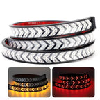 Arrow LED Tailgate Light Strip – Sequential Flow, 12V-24V, Fits Most Pickup Trucks