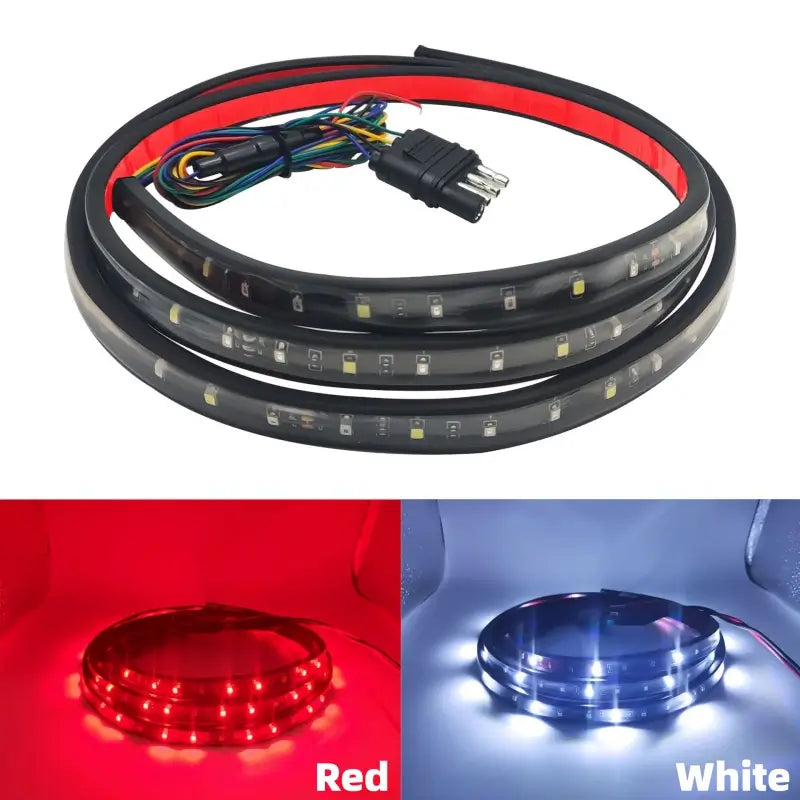 Truck tailgate light bar