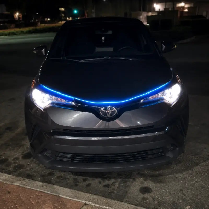 Car hood lights