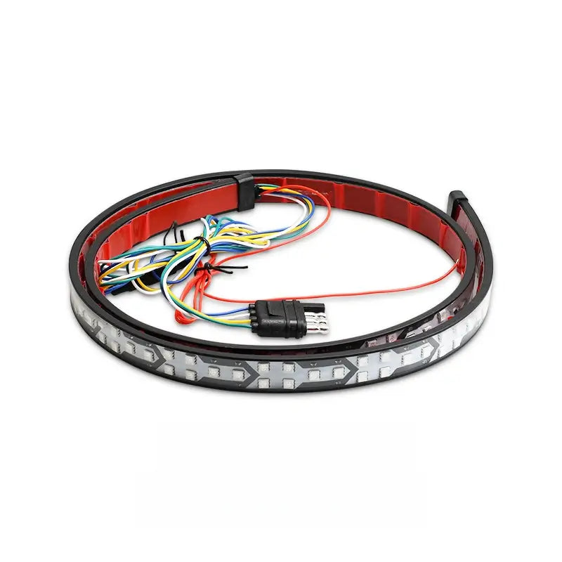Colored tailgate lights
