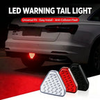 LED Triangle Tail Light – Brake & Running Light | 12V/24V-80V | Fits Trucks & Cars