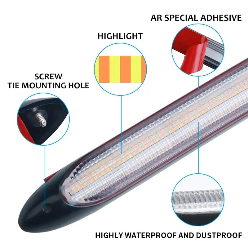 Car daytime running light strip