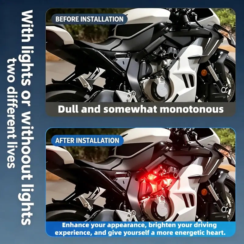 Motorcycle ambient lighting