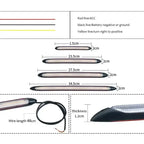 LED Daytime Running Light Strip – Sequential Turn Signal, Dual Color, Universal Fit