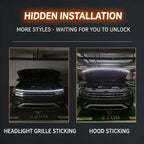 Car hood lights