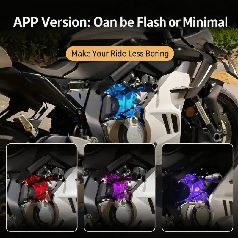 Motorcycle ambient lighting