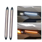 LED Daytime Running Light Strip – Sequential Turn Signal, Dual Color, Universal Fit