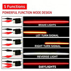 Truck tailgate light bar