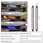 LED Daytime Running Light Strip – Sequential Turn Signal, Dual Color, Universal Fit