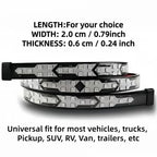RGB Color-Changing Tailgate LED Light Strip – 12V-24V, Fits Most Pickup Trucks