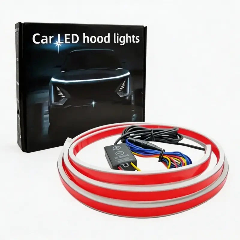Car hood lights