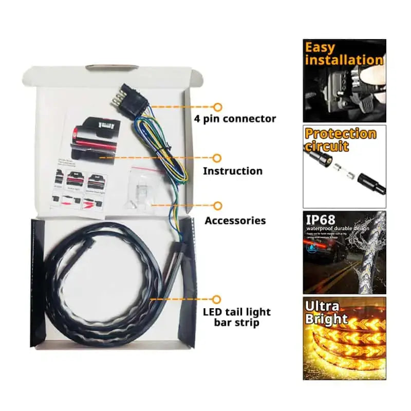 Tailgate Light Bar for Pickup