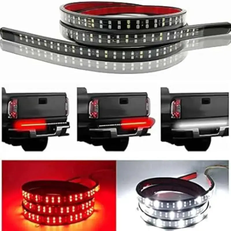 Truck tailgate light bar