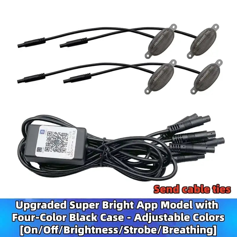 Car grille lights