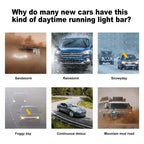 Car hood light, dual-color, dynamic