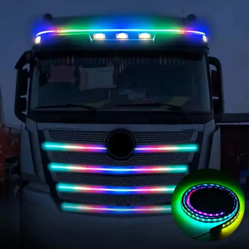 Colorful running lights