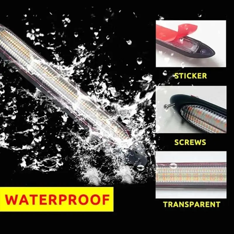 Car daytime running light strip