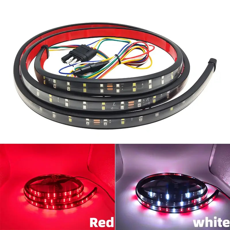 Truck tailgate light bar