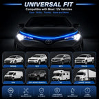 Car hood lights